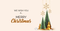 Merry Christmas Annuncio Facebook template