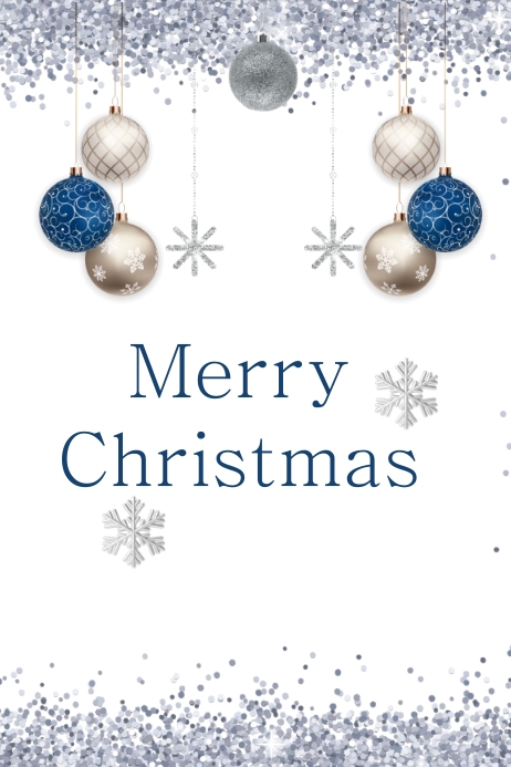 Merry Christmas Template PosterMyWall