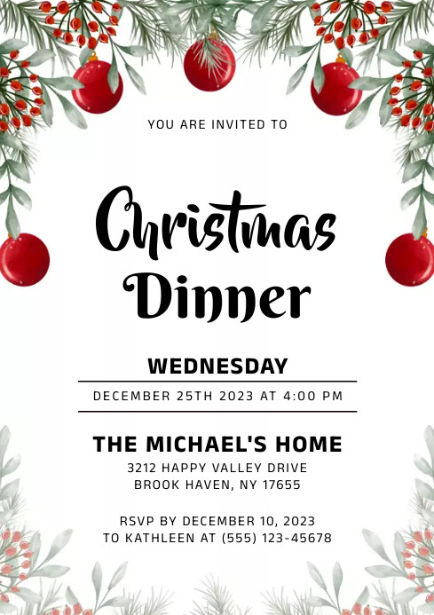 merry christmas Template | PosterMyWall