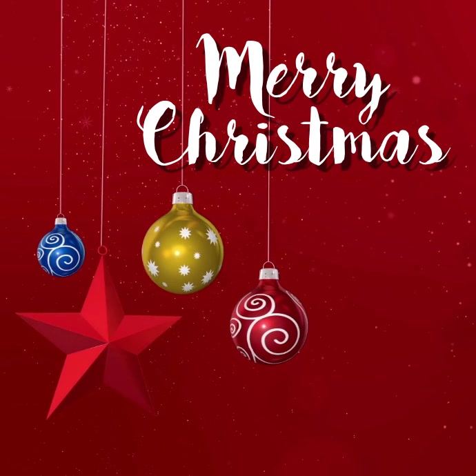 Merry Christmas Template PosterMyWall