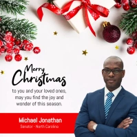 Merry Christmas Instagram Post template