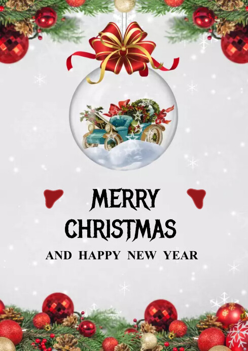 Merry Christmas Template | PosterMyWall