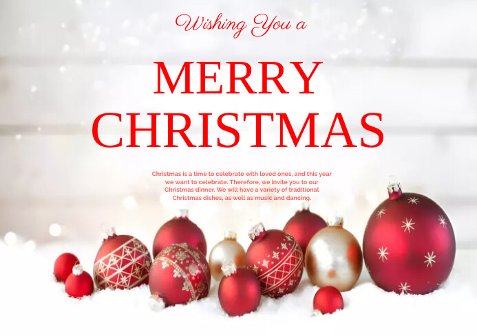 merry christmas Template | PosterMyWall