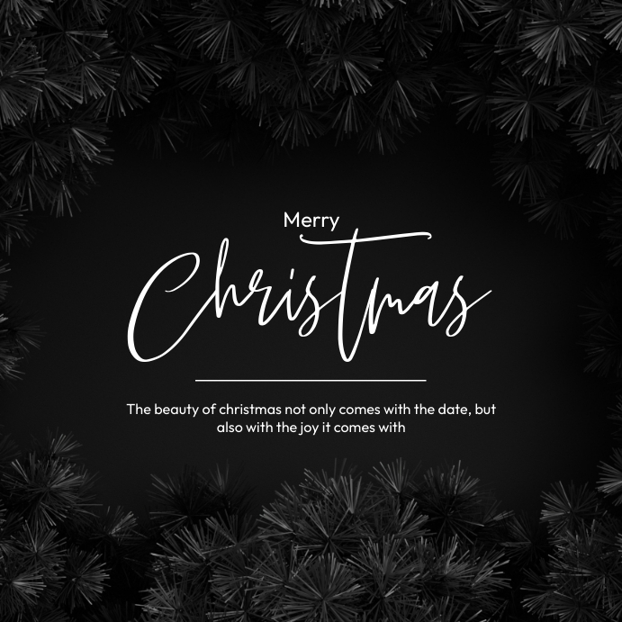 merry christmas Template PosterMyWall