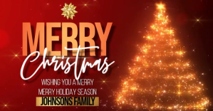 merry christmas facebook post template