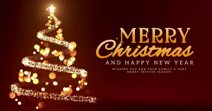 merry christmas facebook post Template | PosterMyWall