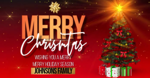 Merah Christmas Greeting Facebook Shared Image Template