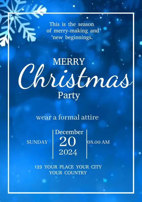 Merry christmas flyer 470005 psdkeys