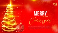 Merry Christmas greetings card blog Header Blog-Kopfzeile template