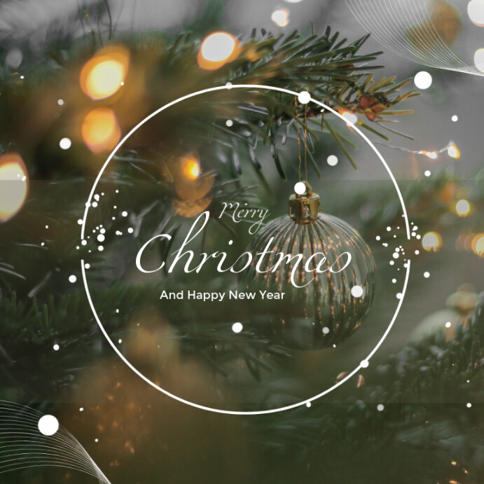 Merry Christmas Instagram Post Template PosterMyWall