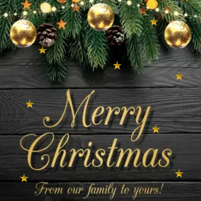 Merry Christmas Instagram post Template PosterMyWall Christmas Posts