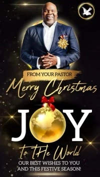 merry christmas instagram story church post template