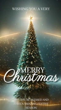 merry christmas instagram story template
