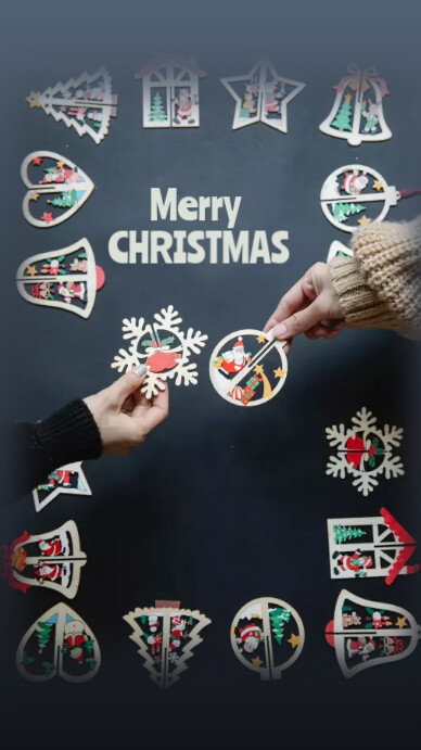 Copy of Merry Christmas Instagram Story | PosterMyWall