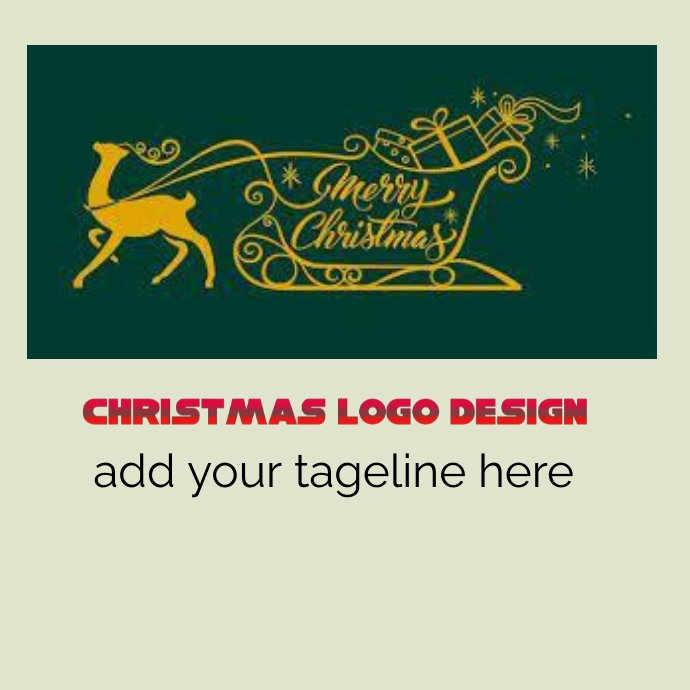 Merry Christmas Logo Template PosterMyWall merry-christmas-logo-template-postermywall