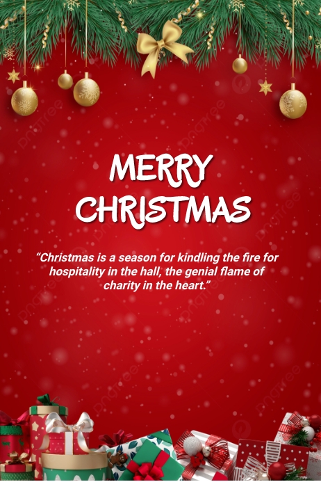 Merry Christmas Poster Template PosterMyWall Merry Christmas Poster Template PosterMyWall