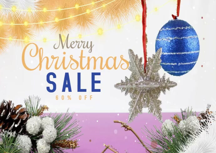 Copy of Merry christmas raffle ticket new template | PosterMyWall
