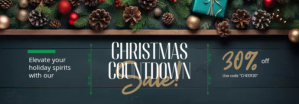 Schwarz Christmas Sale Promotion Tumblr Banner Template