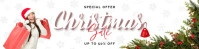 Merry Christmas Special Offer Banner 2' × 8' template