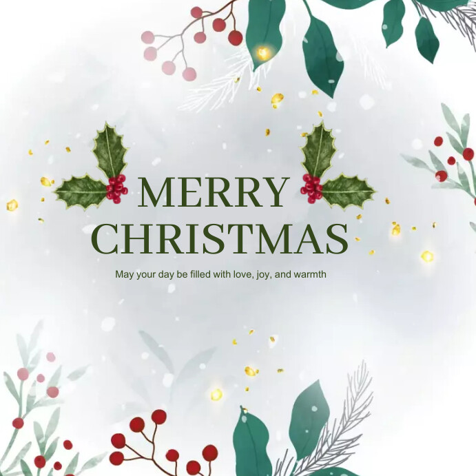 Copy of Merry christmas template | PosterMyWall