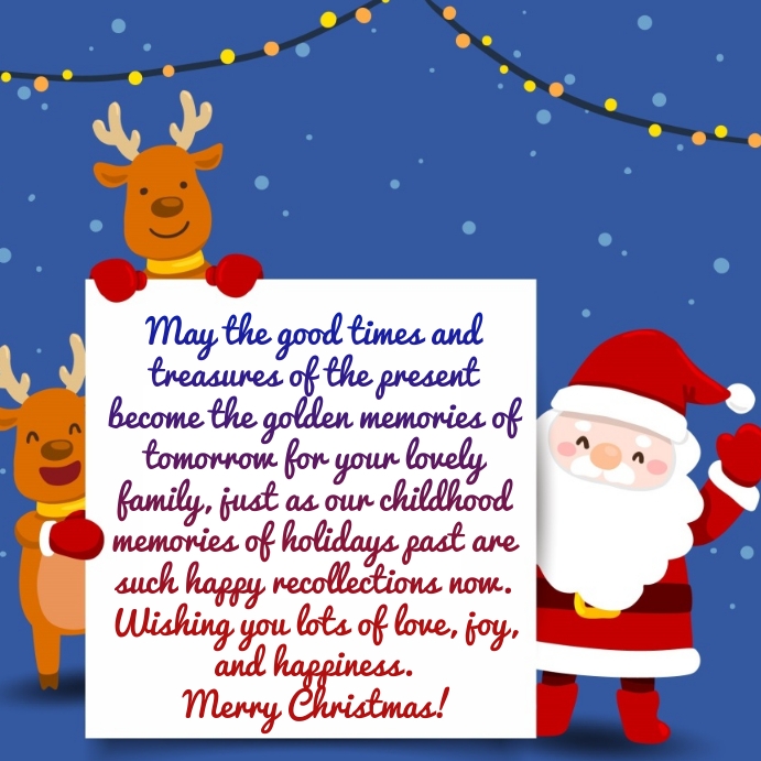 Plantilla de Feliz Navidad de | PosterMyWall