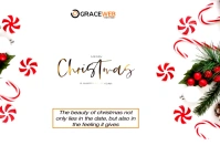 merry christmas template Cartolina