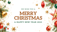 Merry Christmas Template Digital Display (16:9)