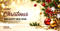 Merry Christmas Template Facebook Shared Image
