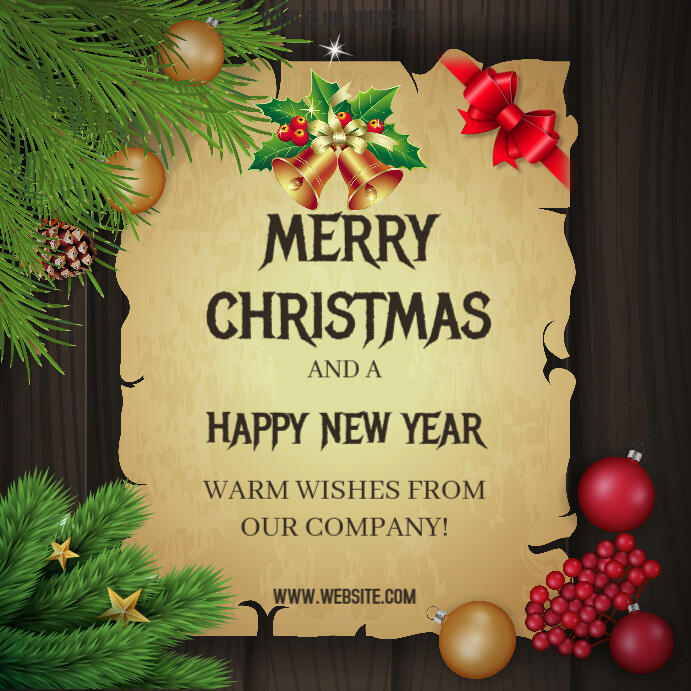 Copy of Merry Christmas template | PosterMyWall