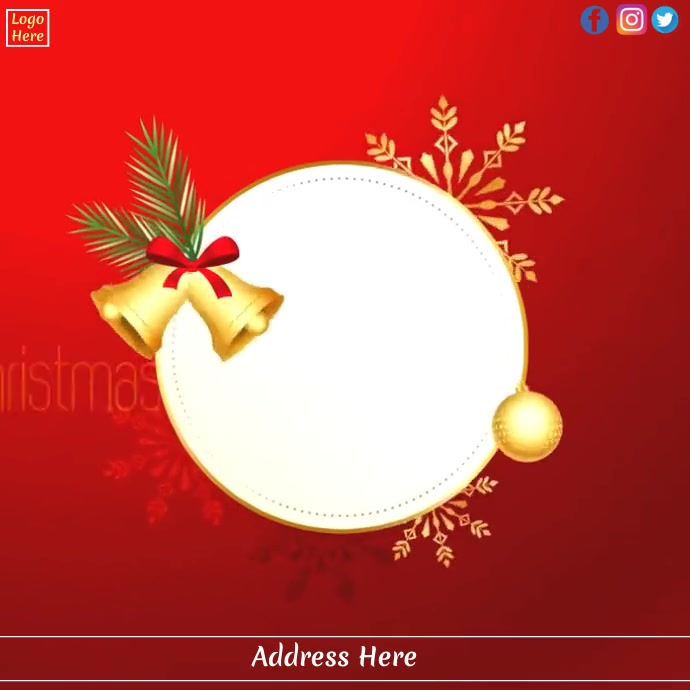 Copy of Merry christmas Template | PosterMyWall