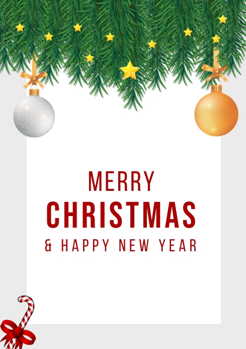 Merry Christmas Template | PosterMyWall