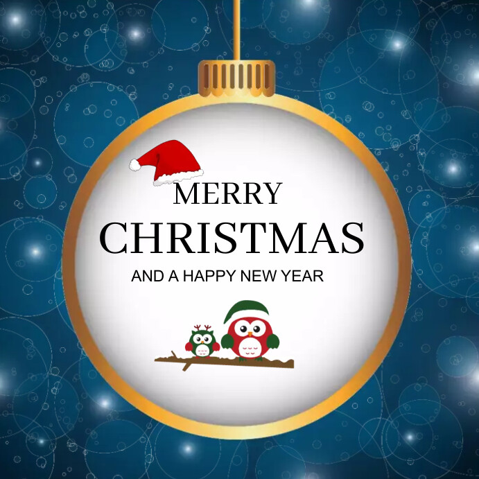 Merry christmas template PosterMyWall