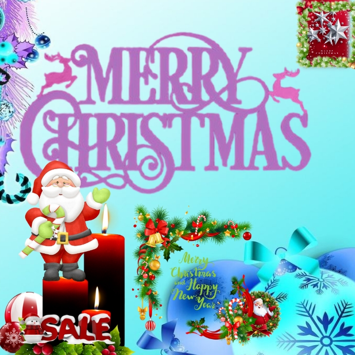 Copy of Merry Christmas template | PosterMyWall