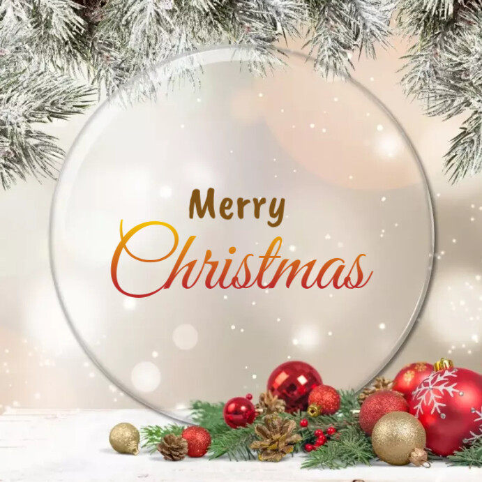 Copy of Merry Christmas Template | PosterMyWall