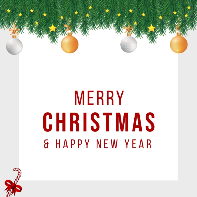 Copy of Merry Christmas Template | PosterMyWall