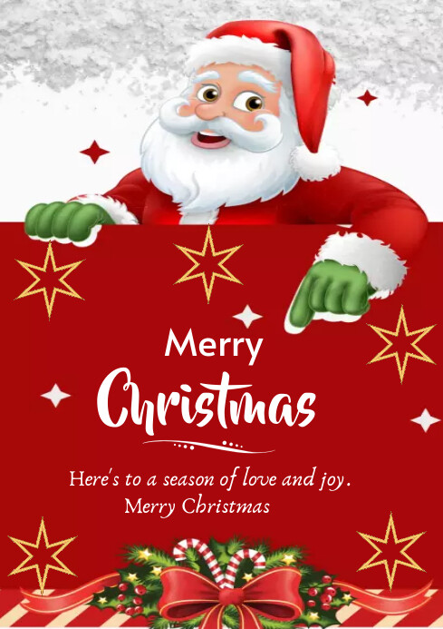 Merry Christmas Template PosterMyWall