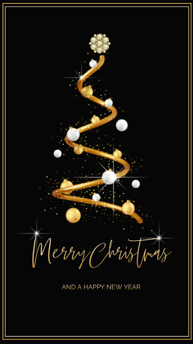 merry christmas template flyer (6) História do Instagram