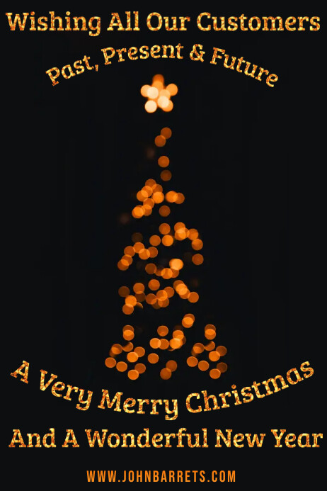 Santa-and-client_15345849303_o #christmas #vintage #xmas #holiday # Merry Christmas to Our Customers Template | PosterMyWall