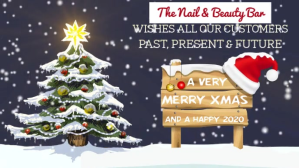 Morado Beauty Bar Holiday Greeting Film w tle na Facebooka Template