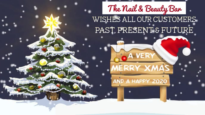 Christmas cards for customers from greeting card universe Copy of Merry Christmas to Our Customers Video Template | PosterMyWall