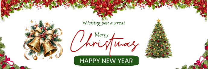 merry christmas twitter header (1) template