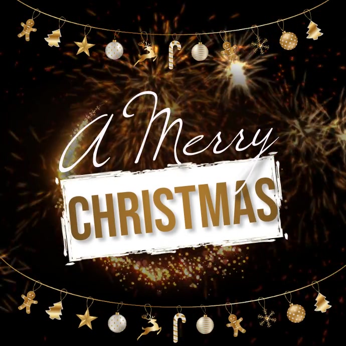 Merry Christmas Video Card 