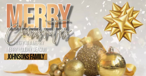 Merry Christmas Video Design Template Facebook Shared Image
