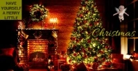 merry christmas, video, facebook, holidays, intro, gif, greetings template