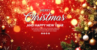Merry Christmas video Template Obraz udostępniany na Facebooku