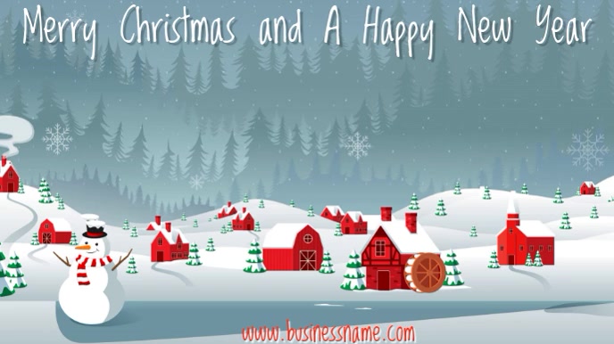 Frohe Weihnachten Video Vorlagen Vorlage Postermywall