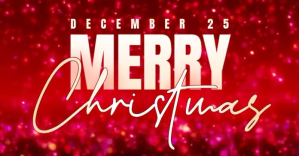 MERRY CHRISTMAS VIDEO TEMPLATE Imagem partilhada do Facebook