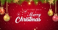 Merry Christmas Wish Facebook Shared Image template