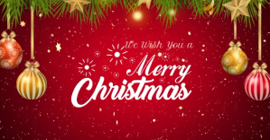 Merry Christmas Wish Immagine condivisa di Facebook template
