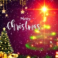 merry Christmas Wish Cuadrado (1:1) template